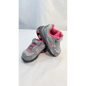 Nike Kids (Toddler) Size 6C Grey w/ Pink GUC